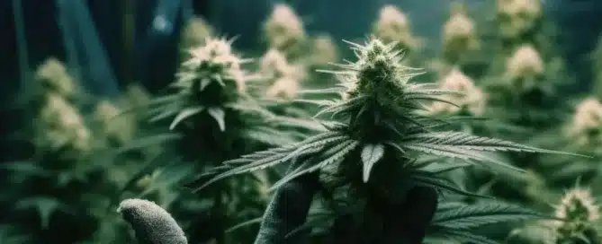 Premium cannabis products at The Healing Center Dispensary in Needles, California